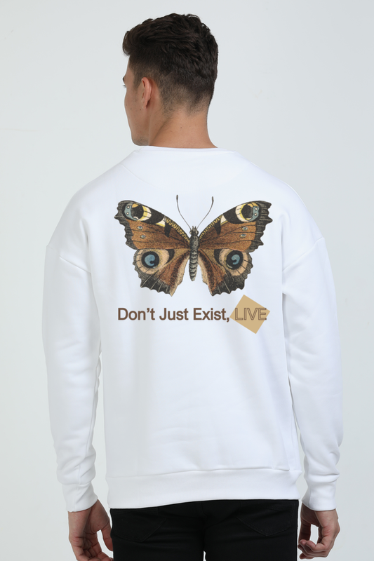 Butterfly Oversized Sweatshirt