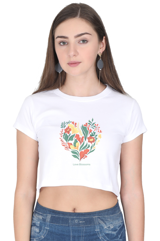 Love Blossom Crop top