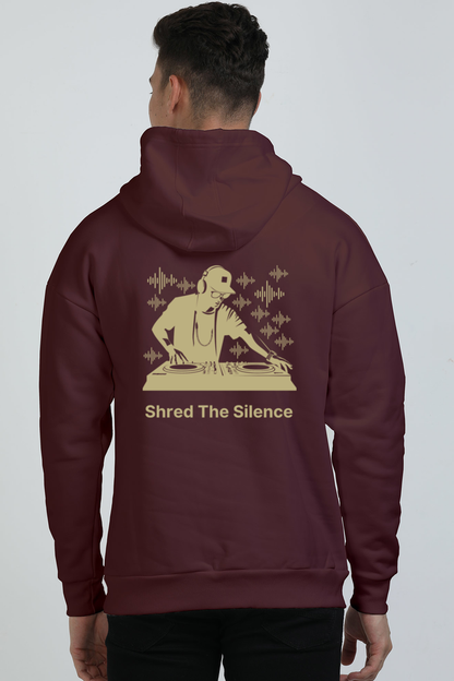 Shred the silence Oversized Unisex Hoodie