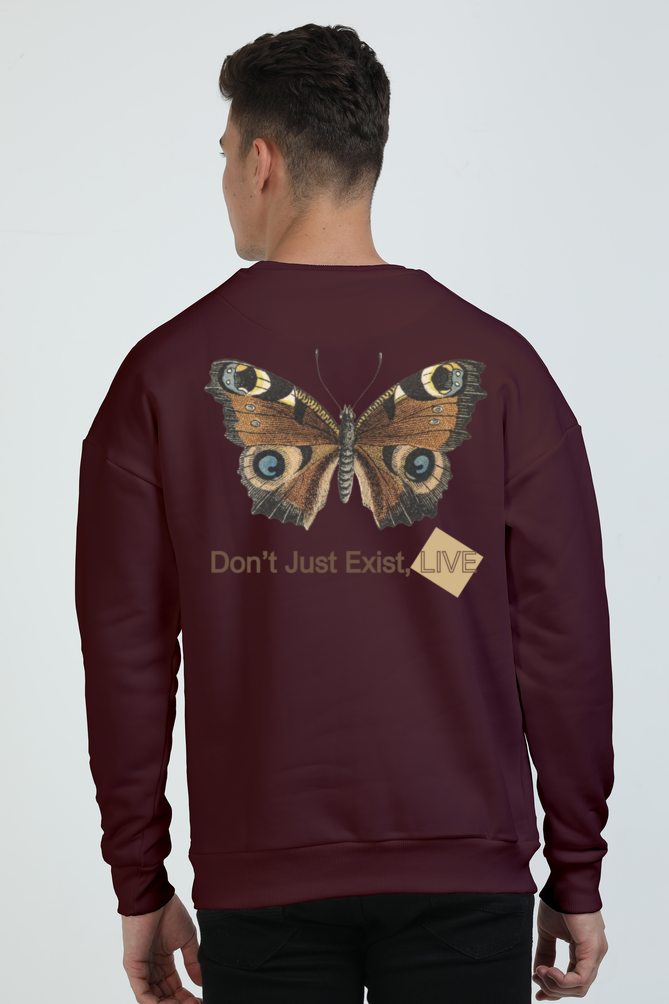 Butterfly Oversized Sweatshirt