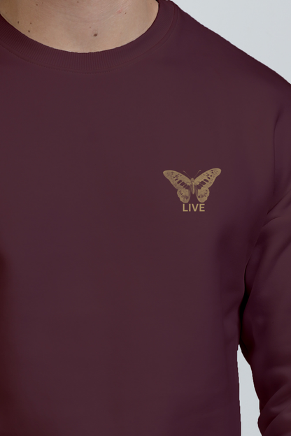 Butterfly Oversized Sweatshirt