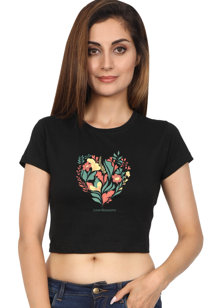 Love Blossom Crop top