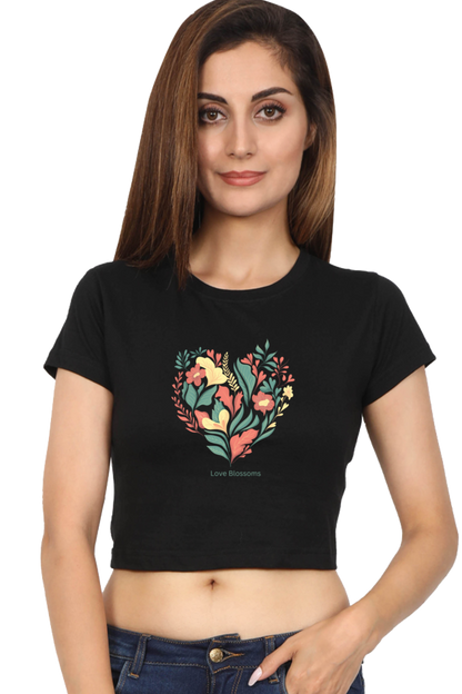 Love Blossom Crop top