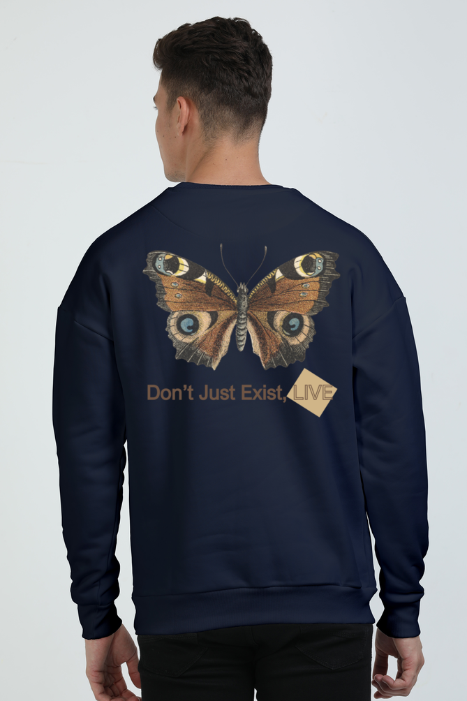 Butterfly Oversized Sweatshirt