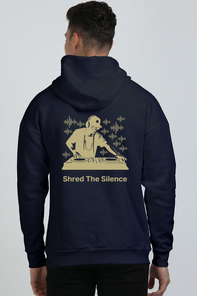 Shred the silence Oversized Unisex Hoodie