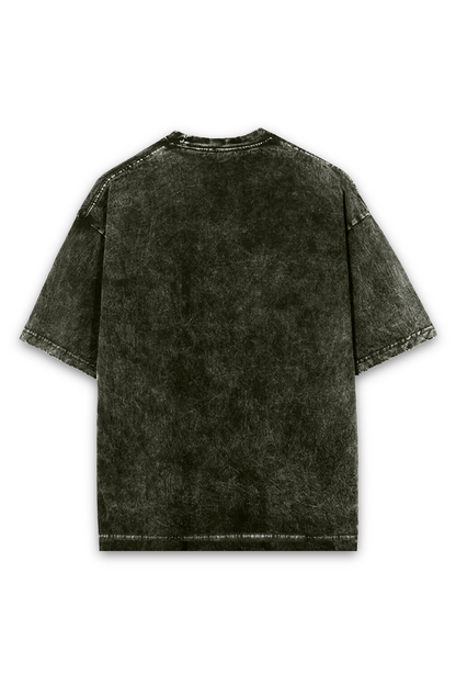 Acid wash oversized Amore T-shirt