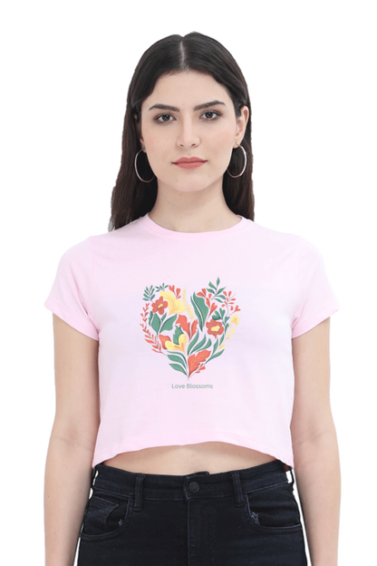 Love Blossom Crop top